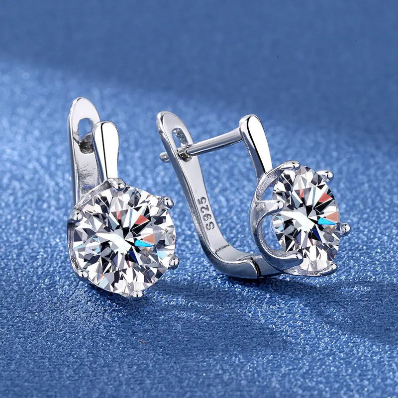 925 Sterling Silver Earrings Jewelry High Quality