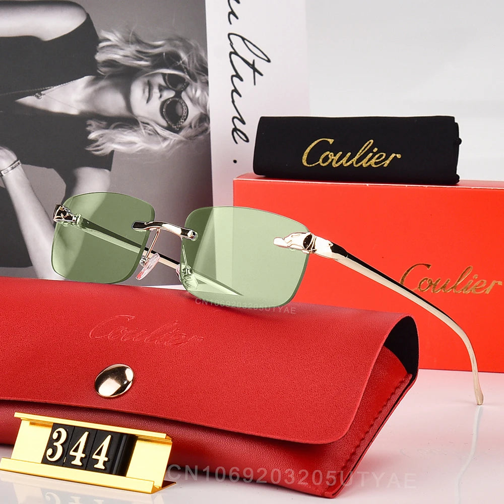 COWLIER Chic Rectangle Sunglasses