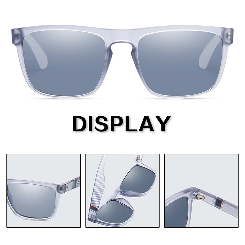 RAVENISA Polarized Rectangle Sunglasses