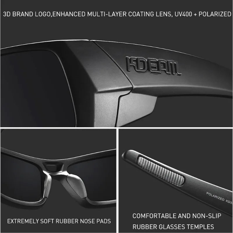 KDEAM SmartShift Polarized Sunglasses