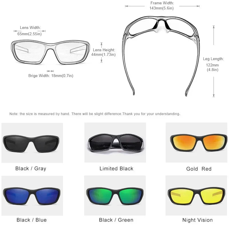 KINGSEVEN AeroRide Cycling Sunglasses