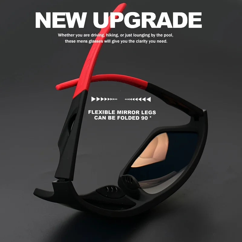 VEGUEROS Sport Goggle Polarized Sunglasses