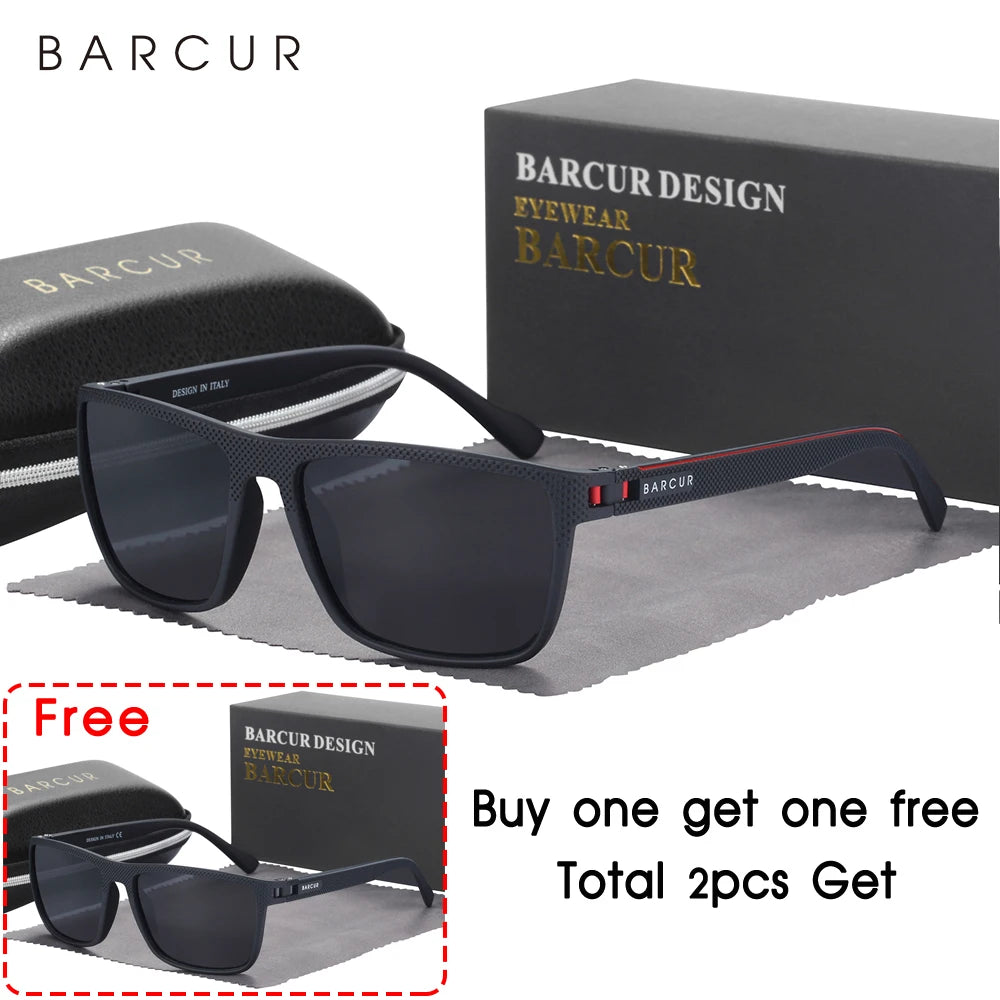 BARCUR TR90 Polarized Sunglasses