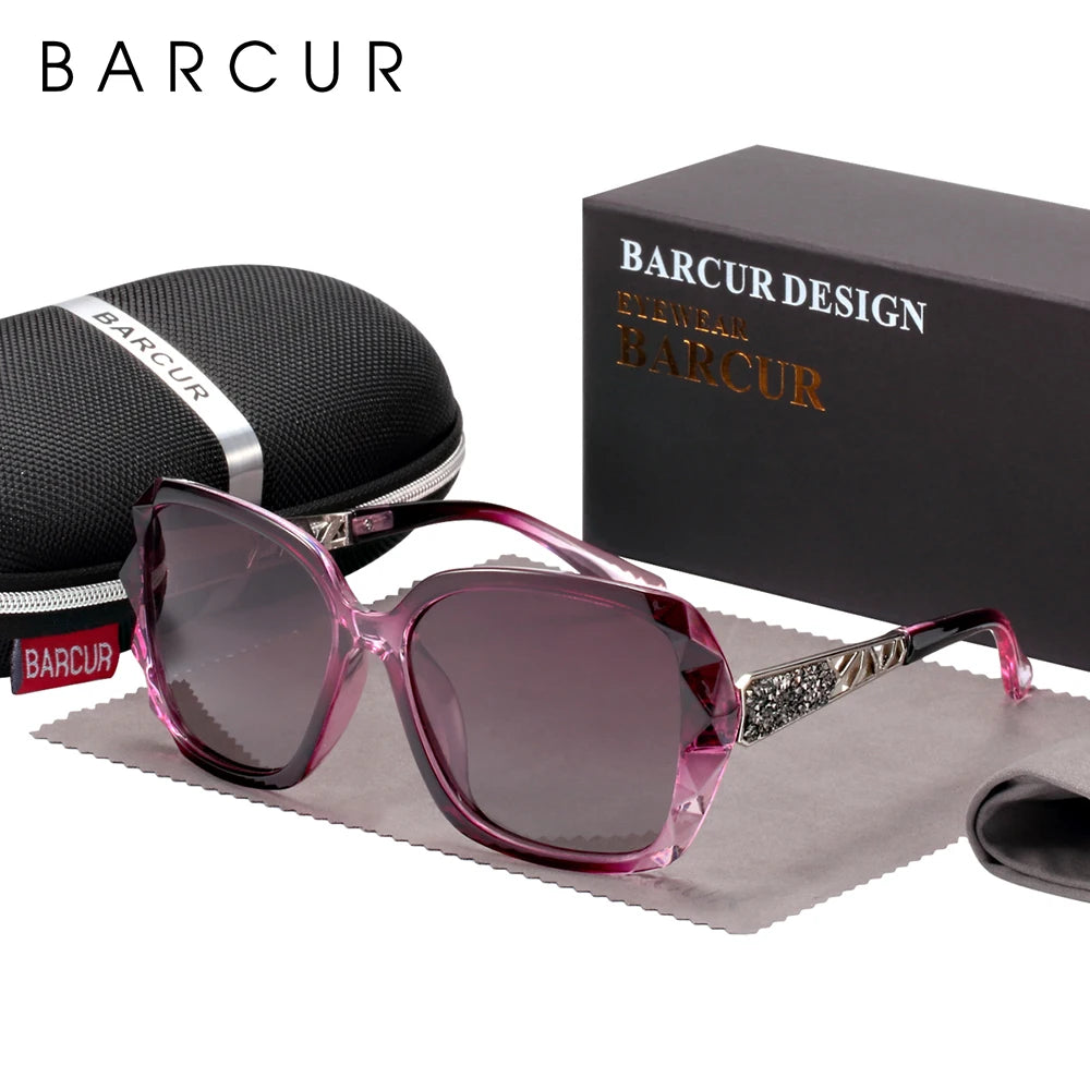 BARCUR Elegance Oval Sunglasses