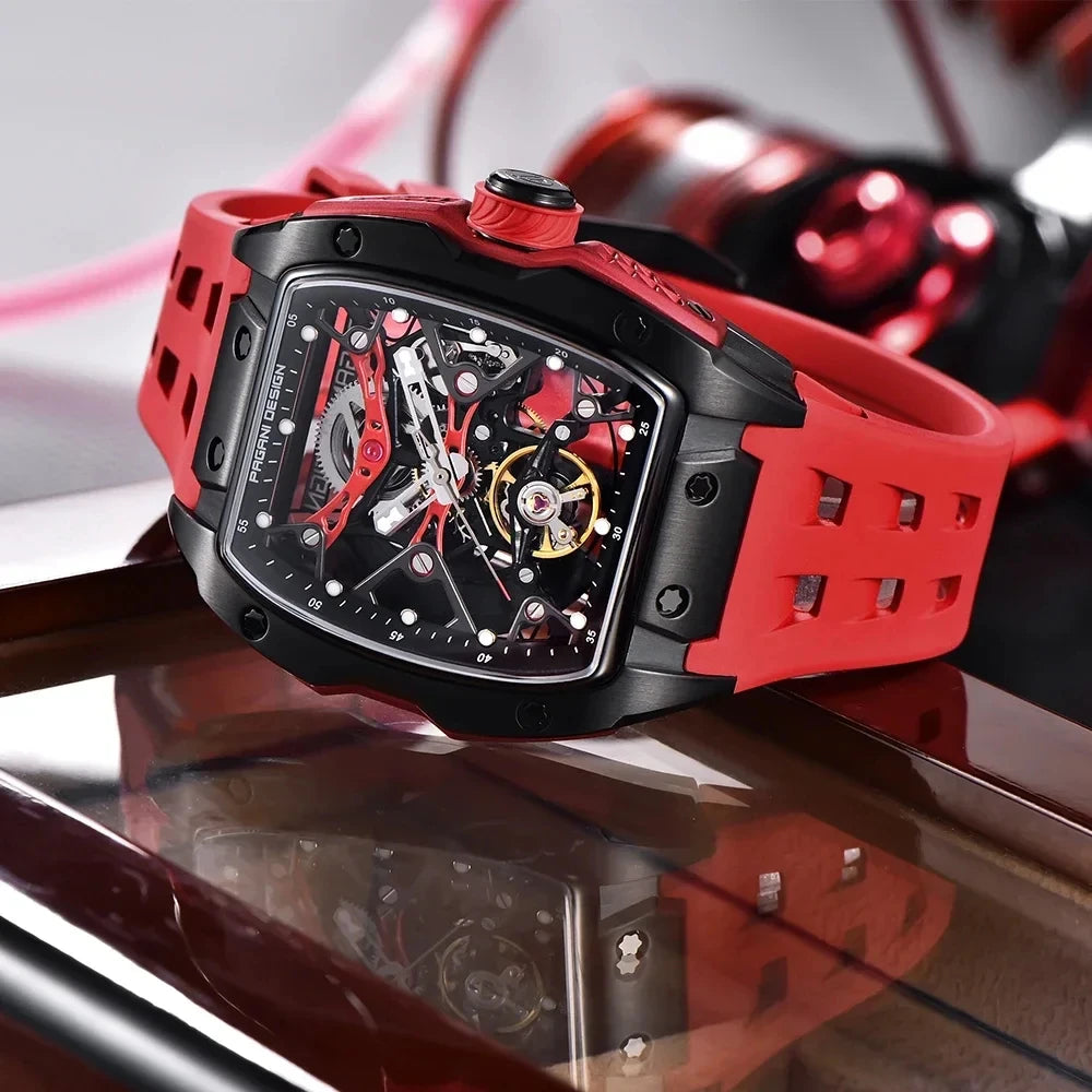 PAGANI DESIGN PD-YS018 Skeleton Automatic Watch