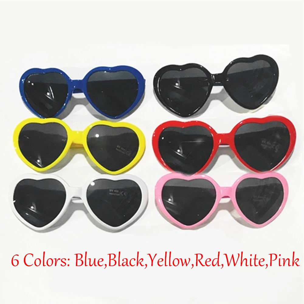 Heart Glow Diffraction Glasses