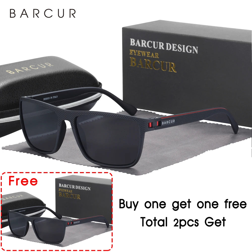 BARCUR TR90 Polarized Sunglasses