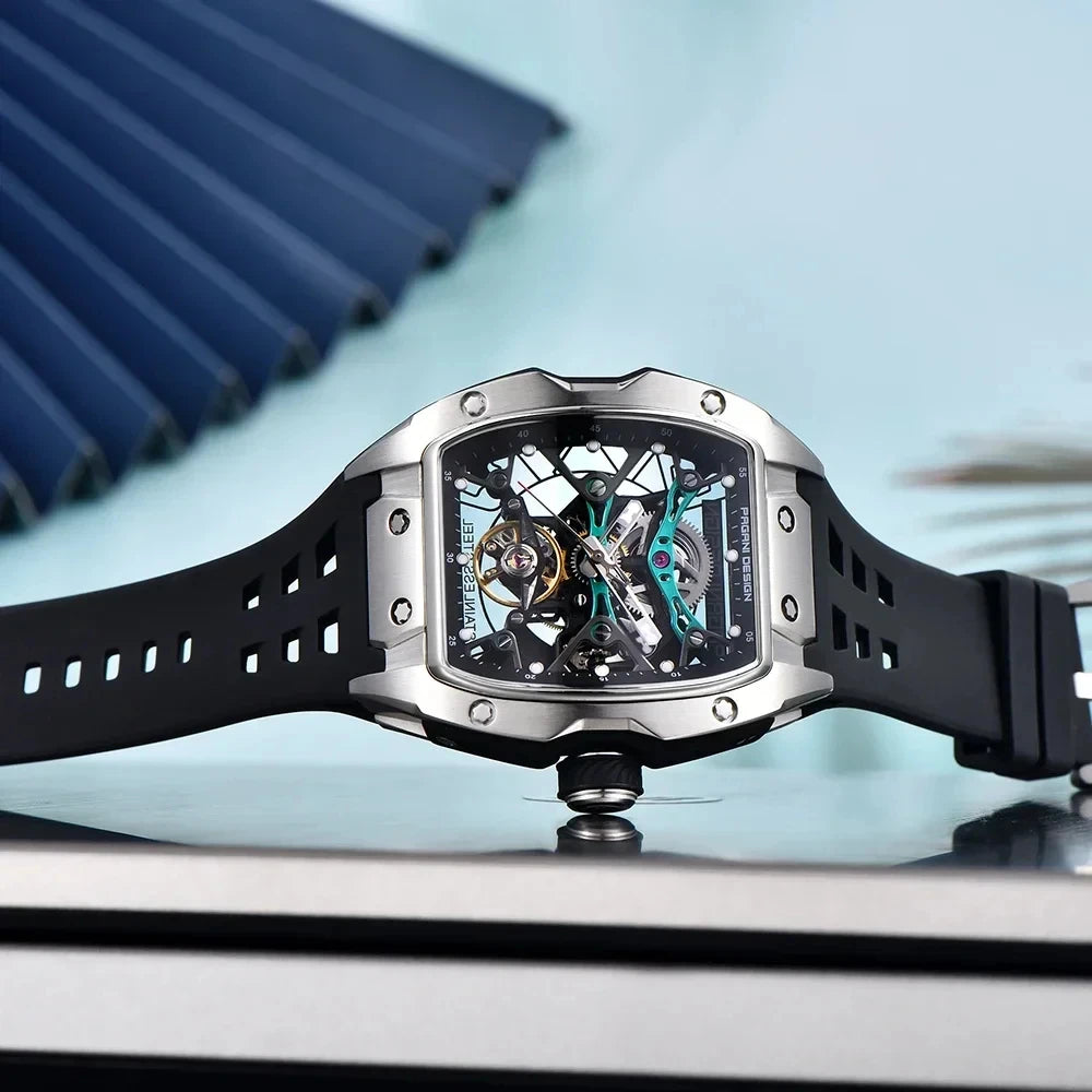 PAGANI DESIGN PD-YS018 Skeleton Automatic Watch