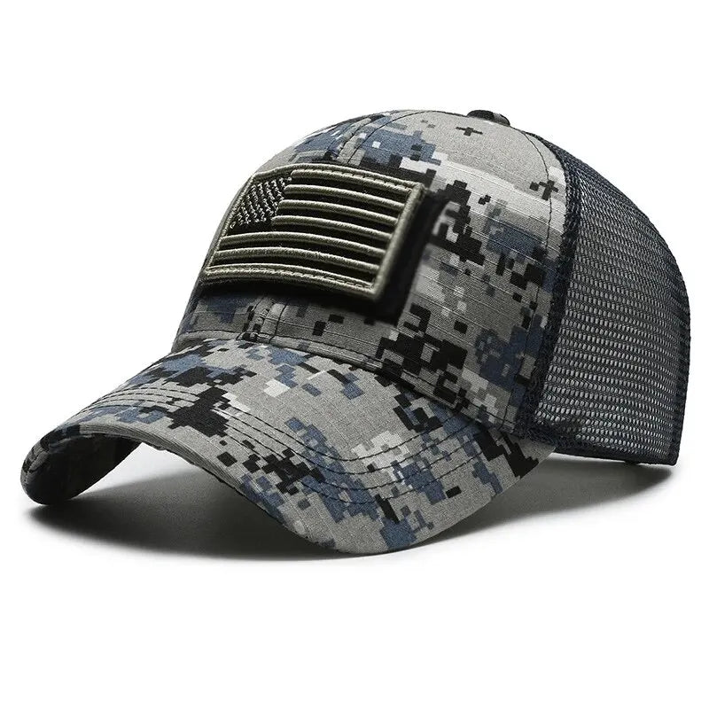 FlexFit Mesh Cap - army look