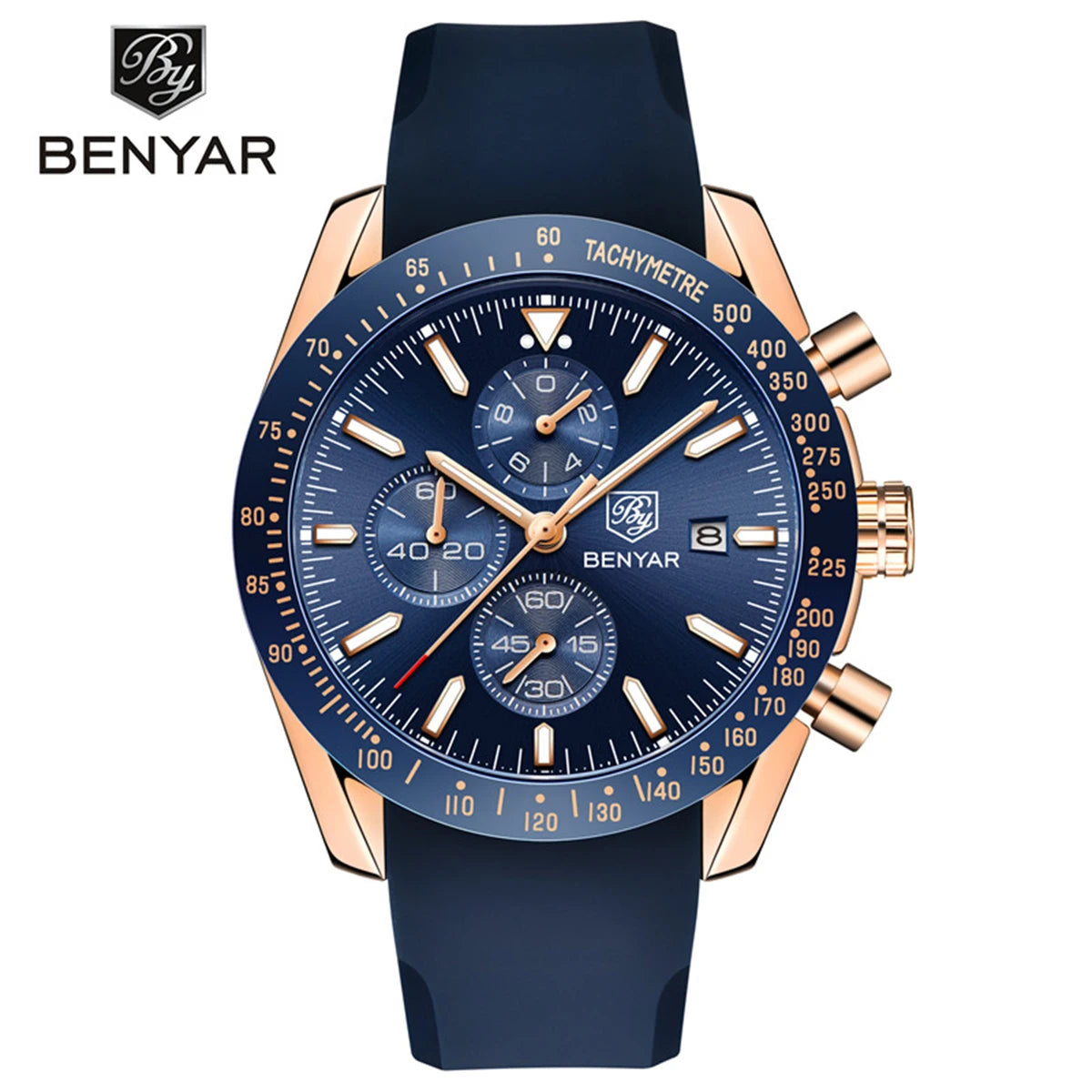 BENYAR Luxury Leather Watch