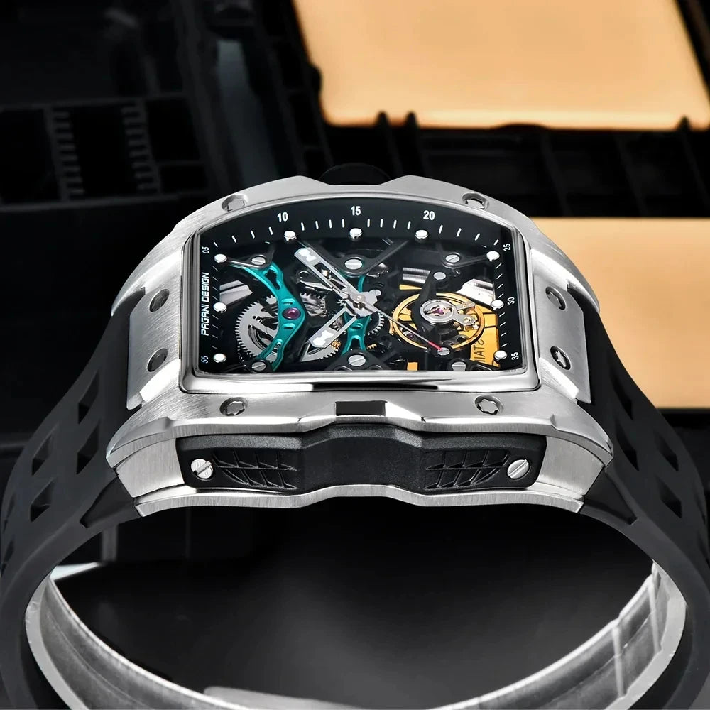 PAGANI DESIGN PD-YS018 Skeleton Automatic Watch