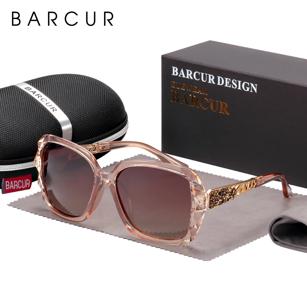 BARCUR Elegance Oval Sunglasses