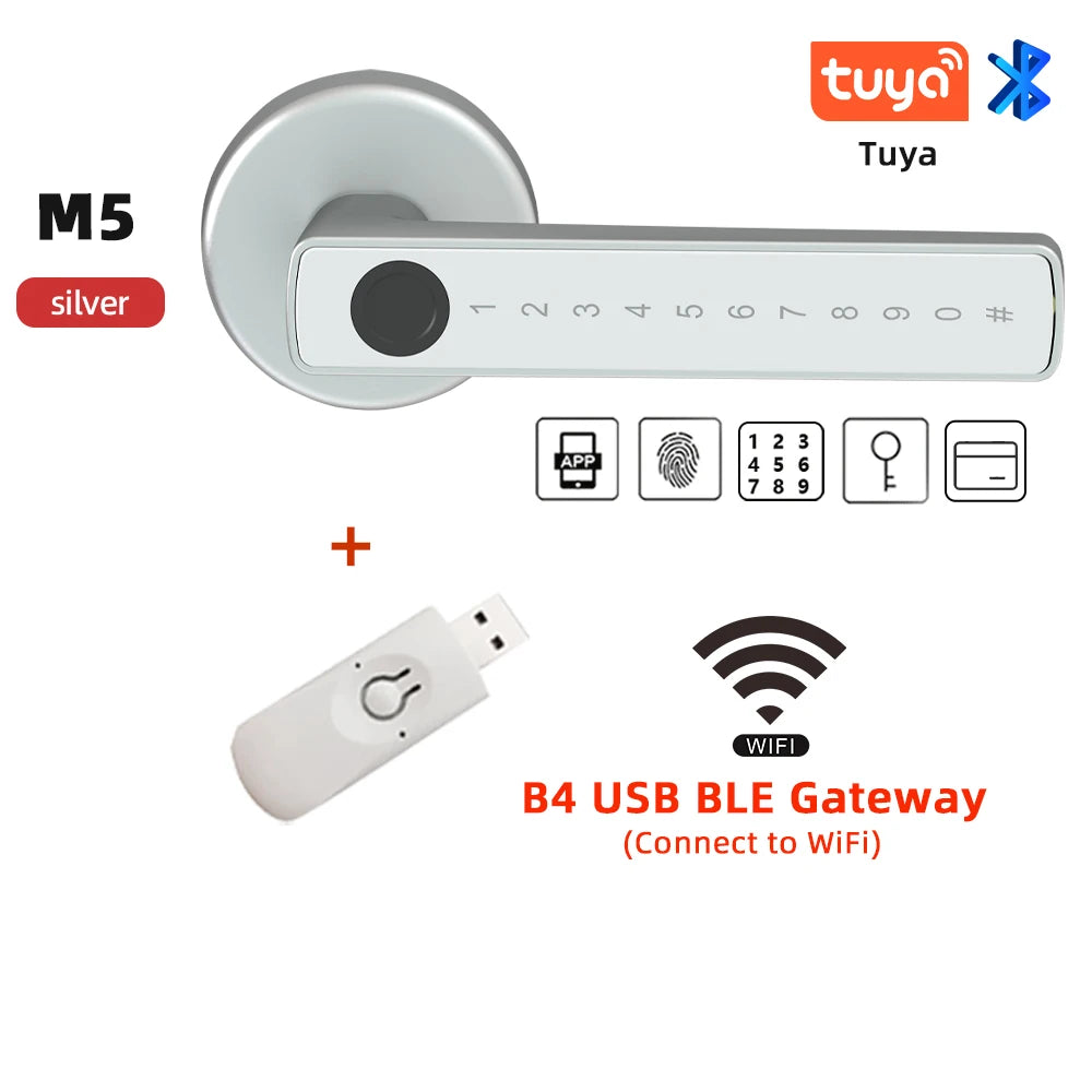 RAYKUBE M5 Smart Biometric Door Lock