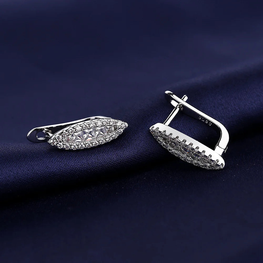 925 Sterling Silver Earrings Jewelry High Quality