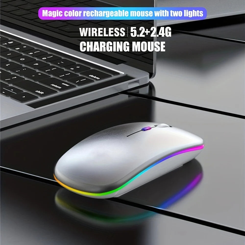 Dual Mode RGB Wireless Mouse