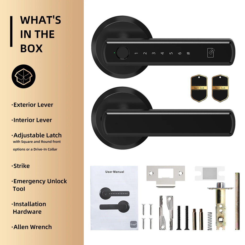 VILADEPOT D6 Smart Biometric Door Lock