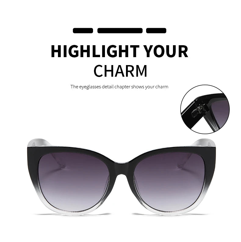 SUMORY Chic Cat-Eye Sunglasses