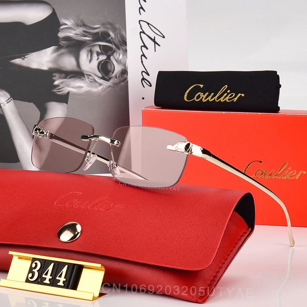 COWLIER Chic Rectangle Sunglasses