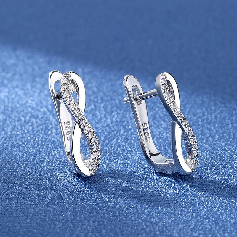 925 Sterling Silver Earrings Jewelry High Quality