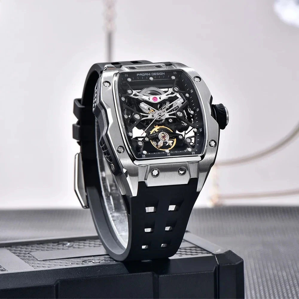 PAGANI DESIGN PD-YS018 Skeleton Automatic Watch