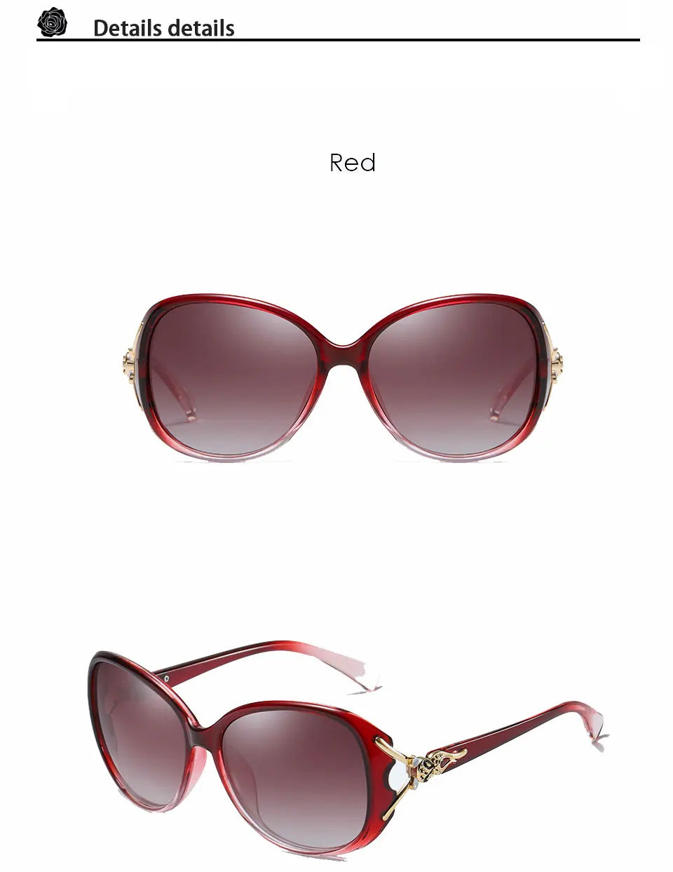 YUNSIYIXING Luxe Butterfly Sunglasses