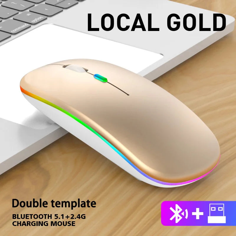 Dual Mode RGB Wireless Mouse