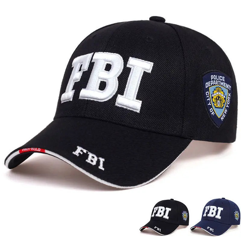 Kanye FBI Fashion Letters Baseball Cap