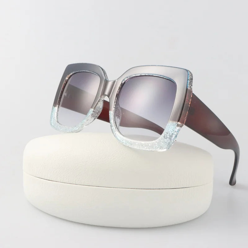 ZBHWISH Mirror Square Sunglasses