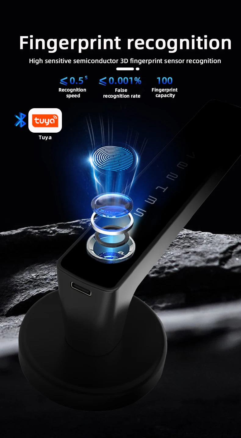 RAYKUBE M5 Smart Biometric Door Lock