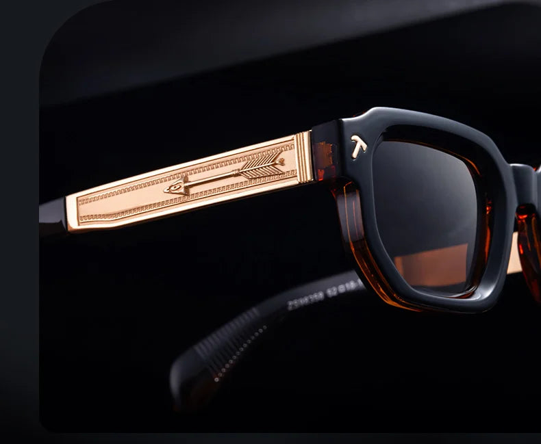 ARAS Vintage Polarized Square Sunglasses