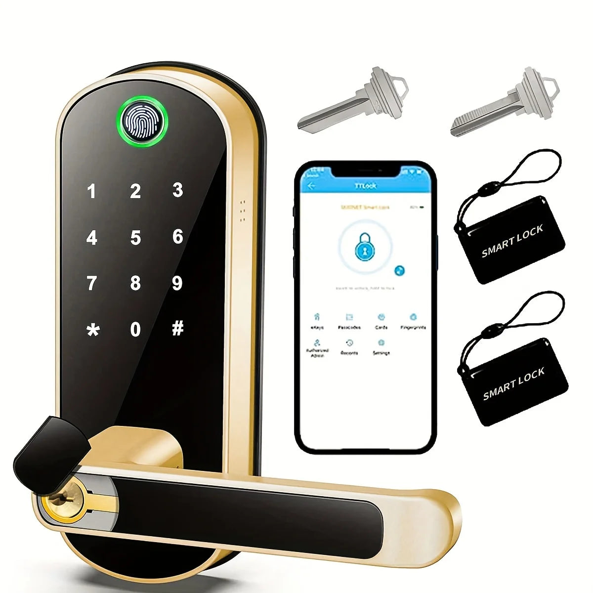 Smart WiFi Fingerprint Door Lock B05