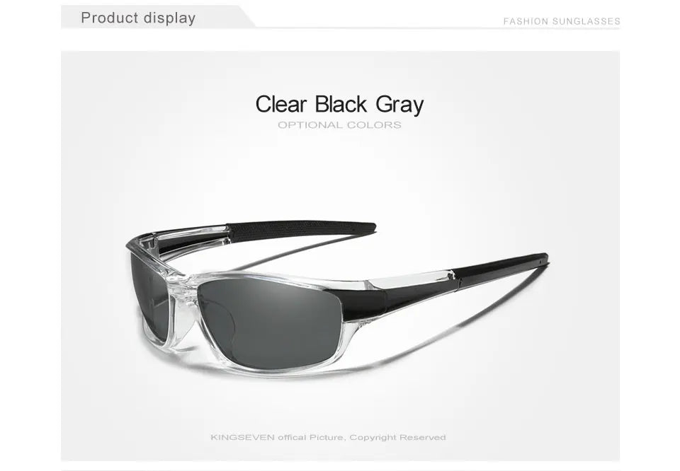KINGSEVEN SportShield Polarized Sunglasses