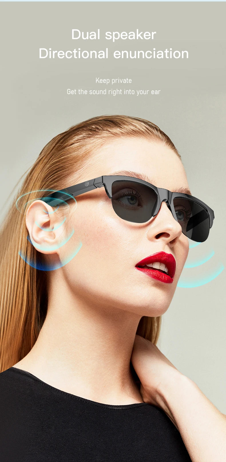 KOIPSSE F06 Smart Audio Glasses
