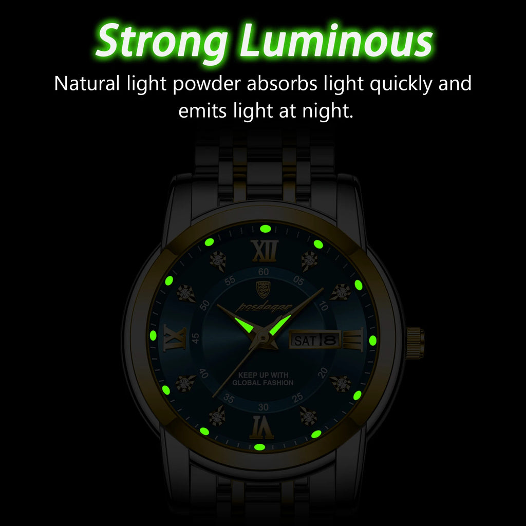 POEDAGAR Luxury Ladies Watch