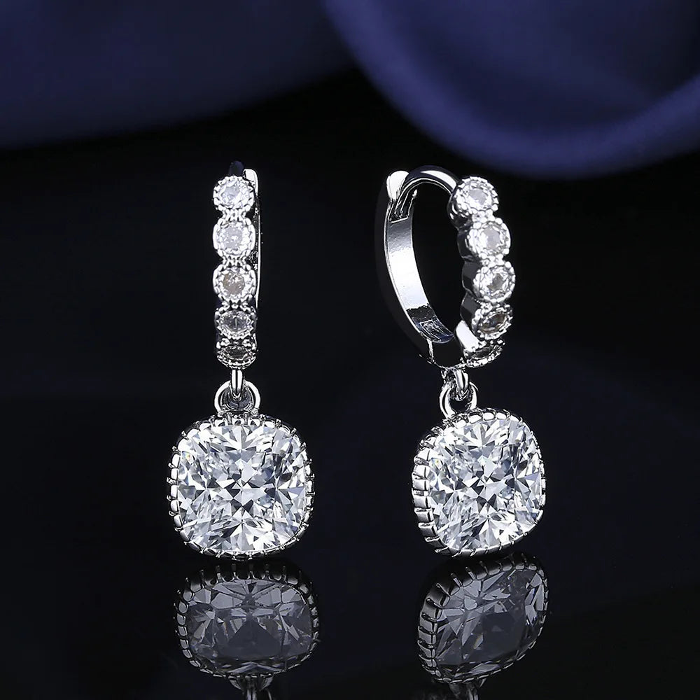 925 Sterling Silver Earrings Jewelry High Quality