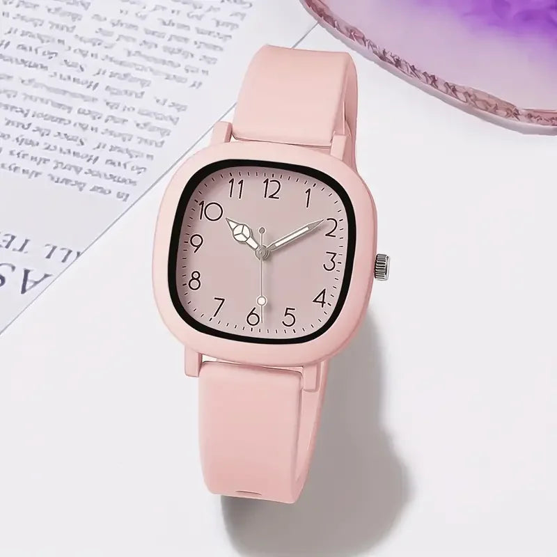 Viva Watch Fashion Silicone Band Women Quartz Watches