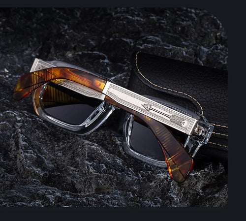 ARAS Vintage Polarized Square Sunglasses