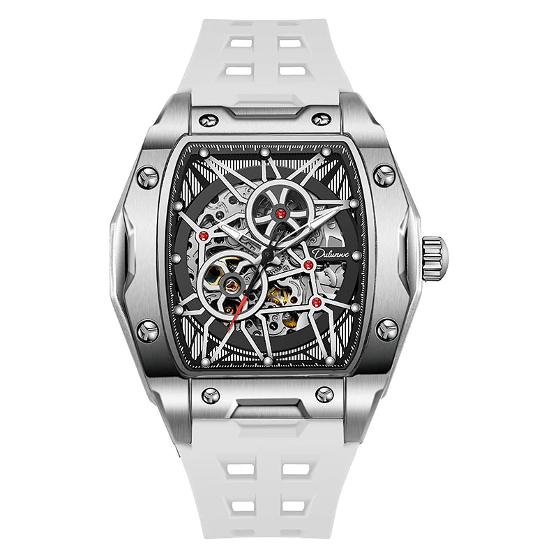 DULUNWE Skeleton Automatic Watch