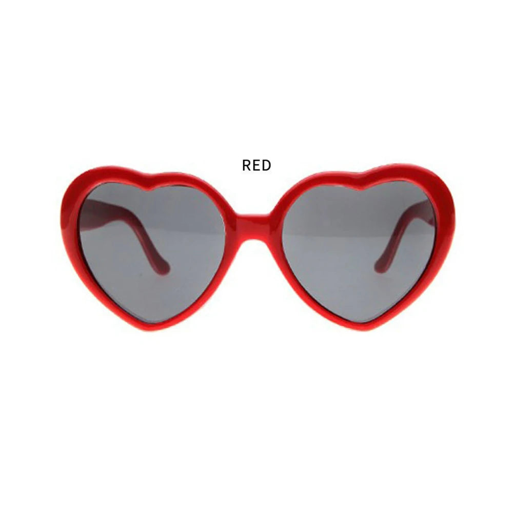 Heart Glow Diffraction Glasses