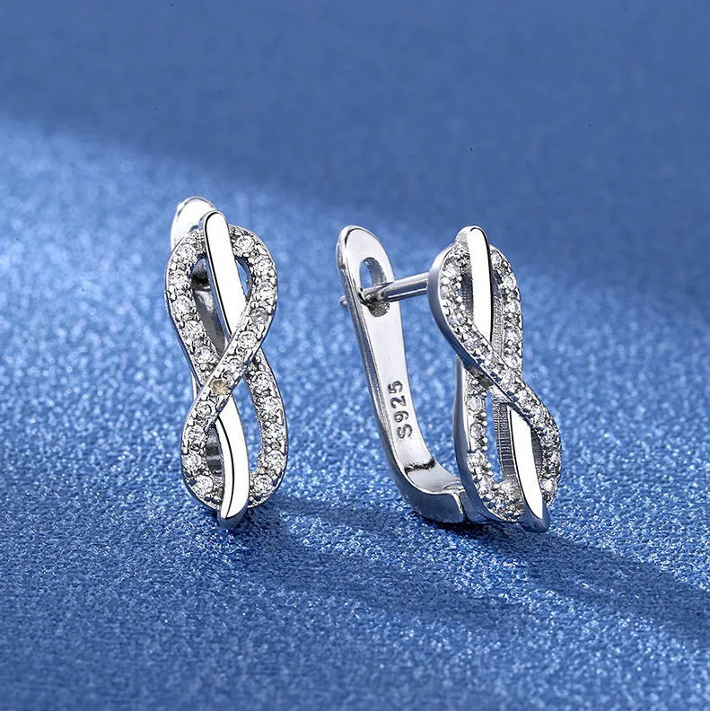 925 Sterling Silver Earrings Jewelry High Quality