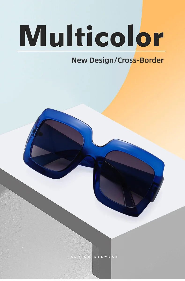 LONSY Travel Chic Square Sunglasses