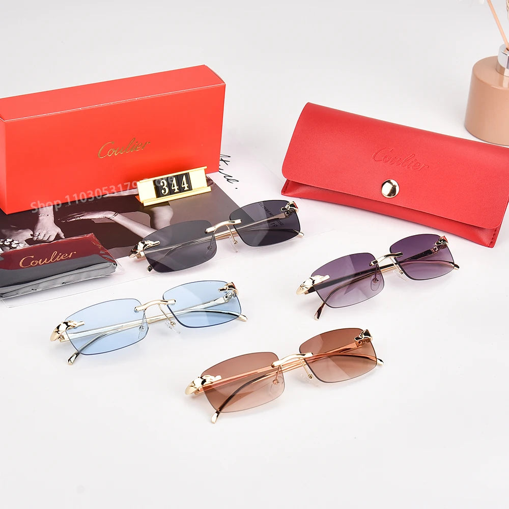 COWLIER Chic Rectangle Sunglasses