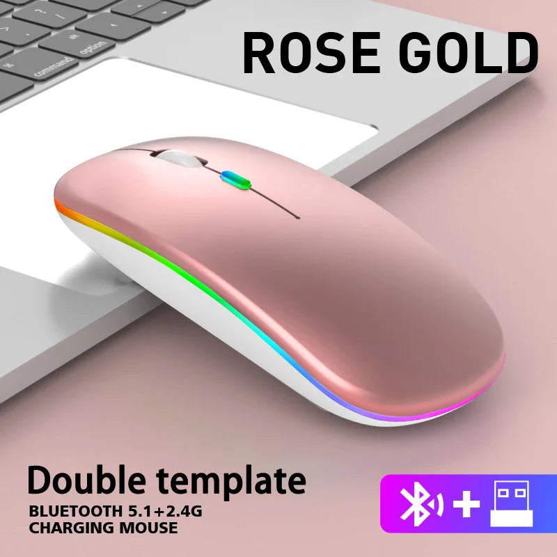 Dual Mode RGB Wireless Mouse