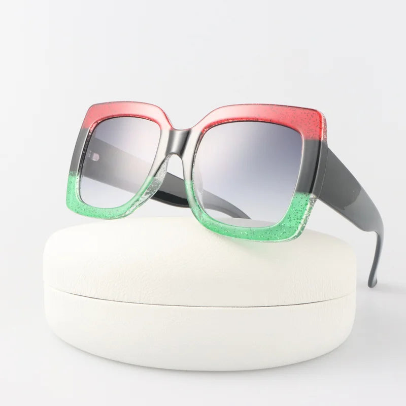 ZBHWISH Mirror Square Sunglasses
