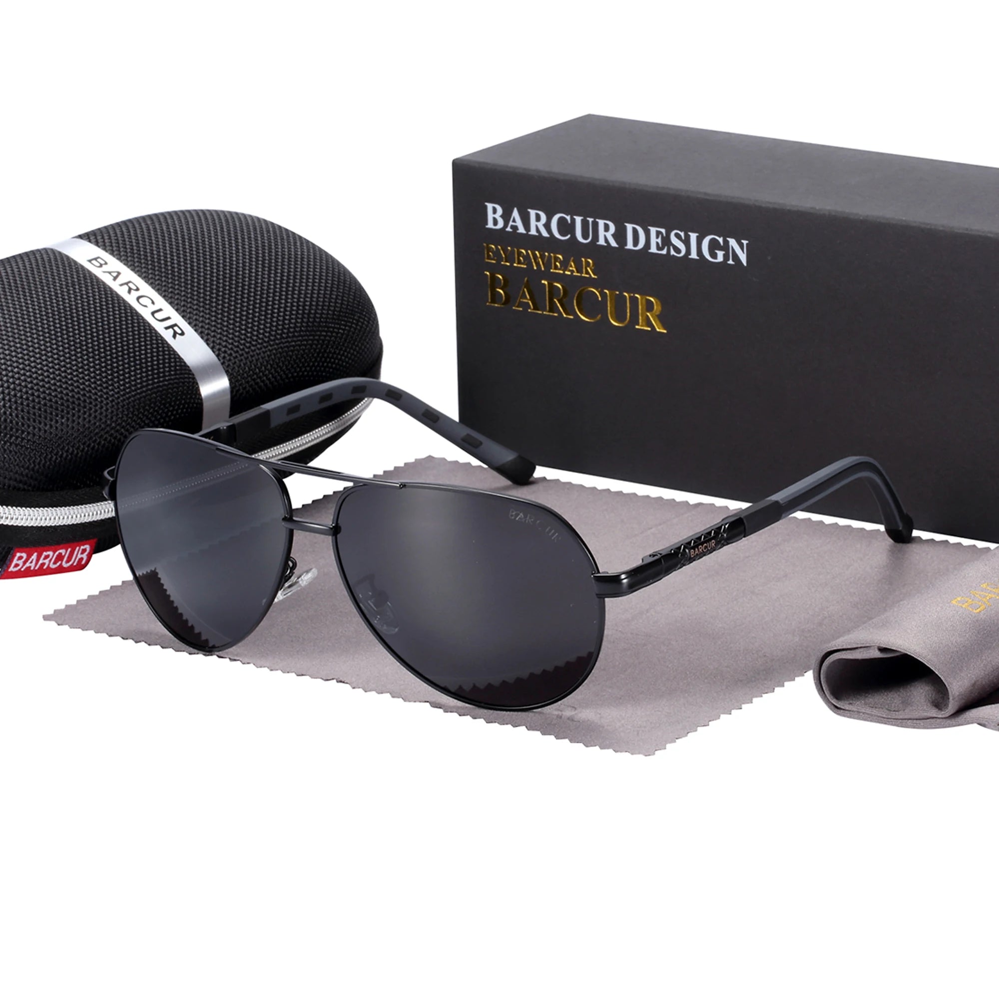 BARCUR Men Polarized Sunglasses