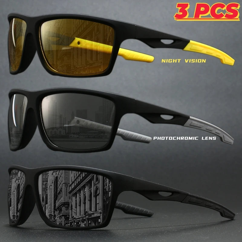 VEGUEROS Sport Goggle Polarized Sunglasses