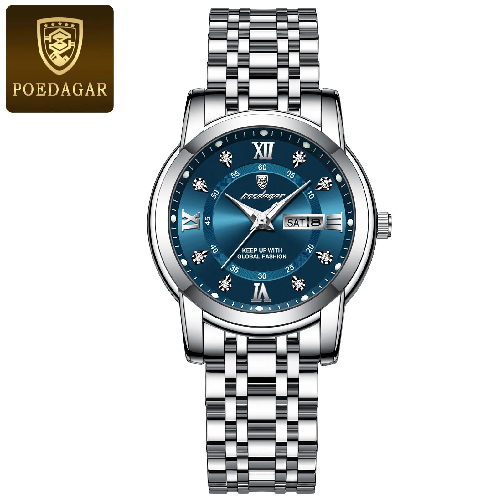 POEDAGAR Luxury Ladies Watch