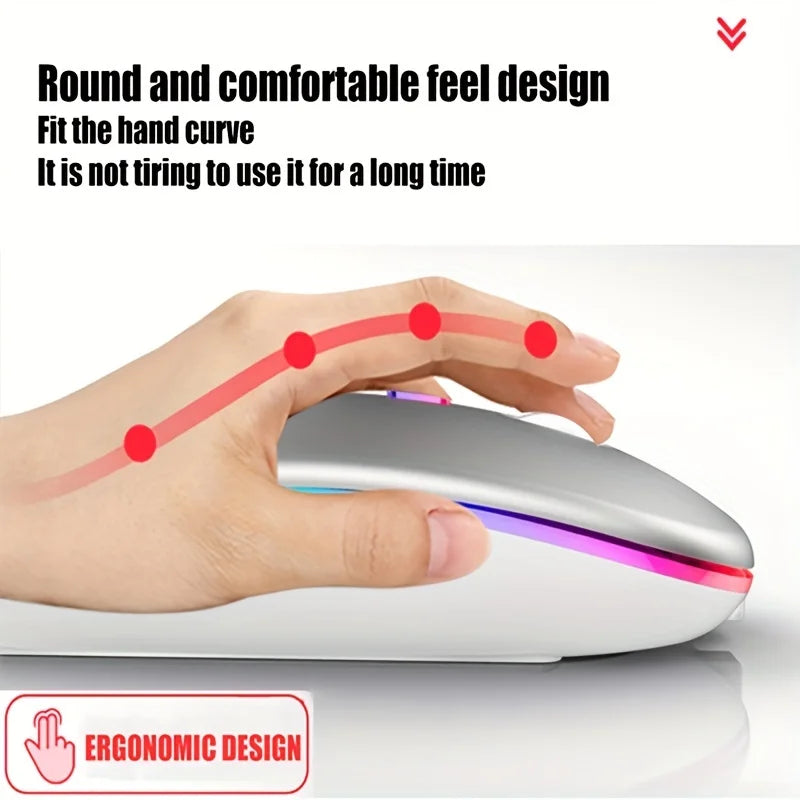 Dual Mode RGB Wireless Mouse