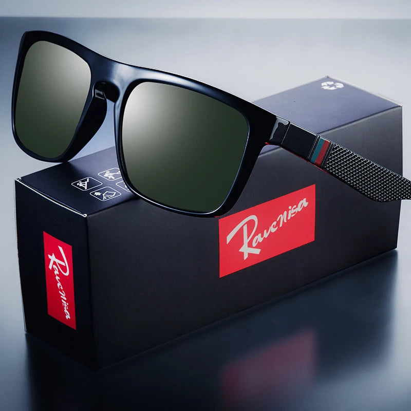 RAVENISA Polarized Rectangle Sunglasses
