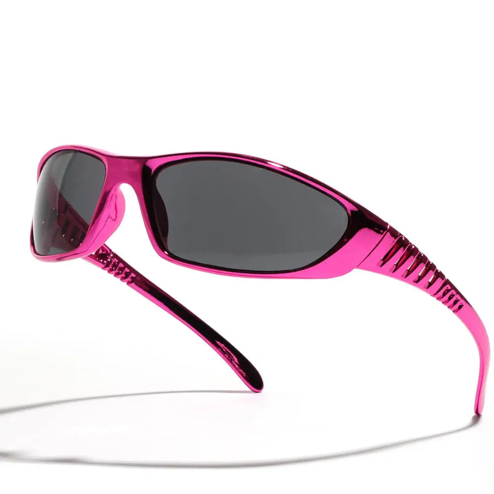 Y2K Future Silver Sunglasses